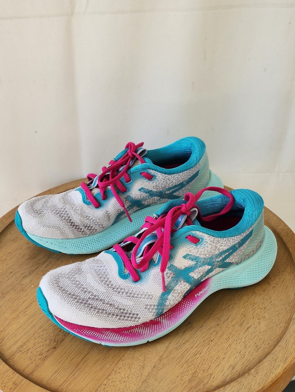 ASICS Gel Nimbus Lite 2 Women's Running Shoes - Turquoise & Pink